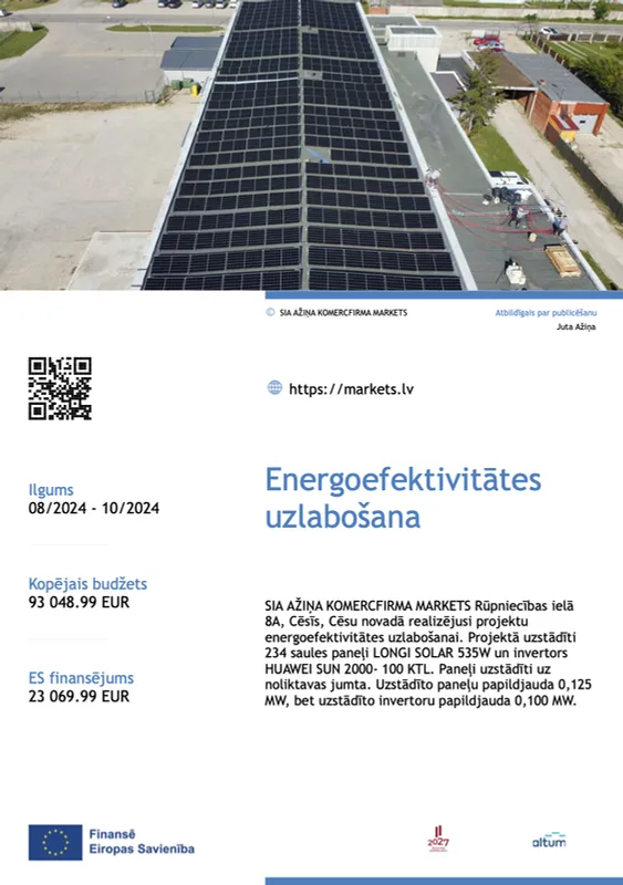 Energoefektivitātes uzlabošana